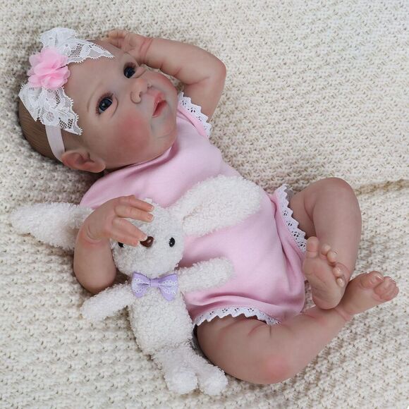 Charex Lifelike Reborn Baby Dolls - 20 Inch Realistic Newborn Dolls, Real Life - Picture 3 of 15